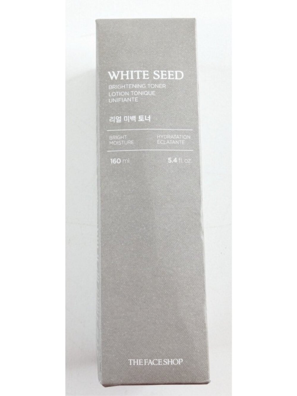 The Face Shop Brightening Hydrating Toner White Seed 160ml 5.4oz NIB